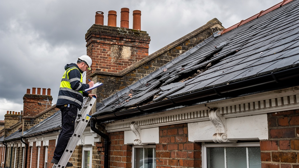 Roof inspection London property